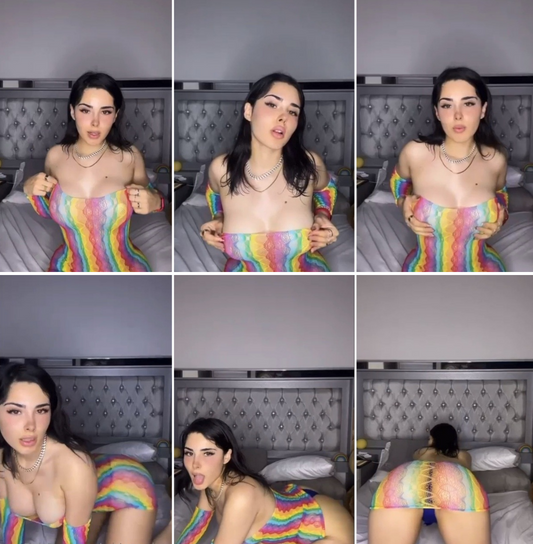 POV: me estás viendo en varias posiciones con mi  vestido ajustado (incluye culo y tetas) 🎀